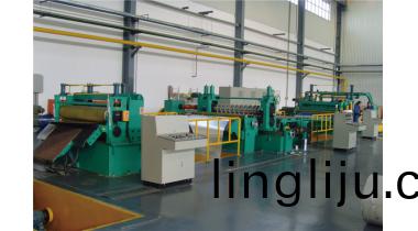 Automatic high speed cut to length machine line for cold-rolled coil
